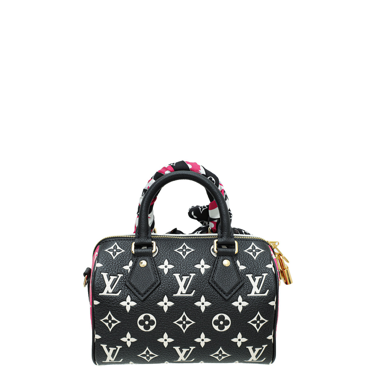 Louis Vuitton Tricolor Spring In The City Speedy 20 Bandouliere Bag W/ Twilly-Louis Vuitton-THE CLOSET