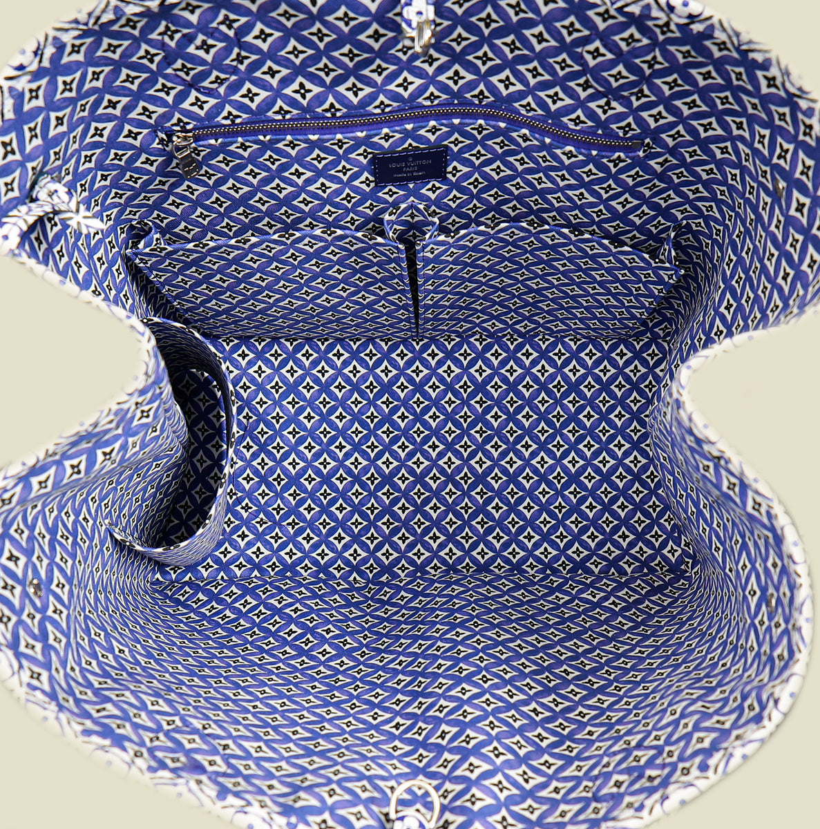 Louis Vuitton Blue Multicolor L.E Aqua Monogram Canvas By The Pool Dubai Neverfull GM Bag