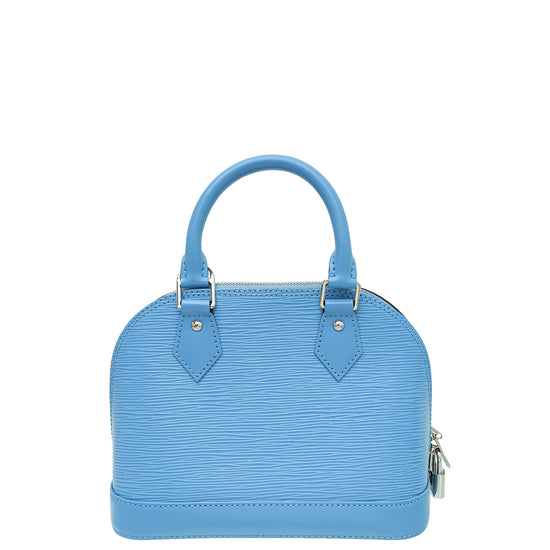Louis Vuitton Bleuet Alma BB Sporty Bag
