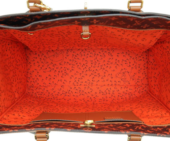 Louis Vuitton Bicolor Grace Coddington Catogram City Steamer Cabas XXL Bag