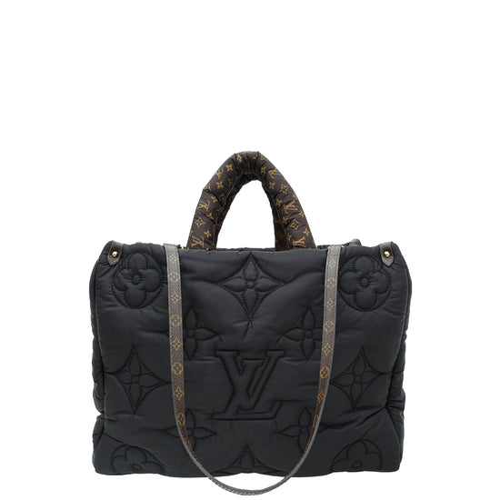 Louis Vuitton Pillow OnTheGo Tote Monogram Quilted Econyl Nylon MM