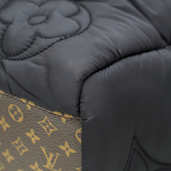 Louis Vuitton Limited Edition Navy Giant Monogram Econyl Pillow