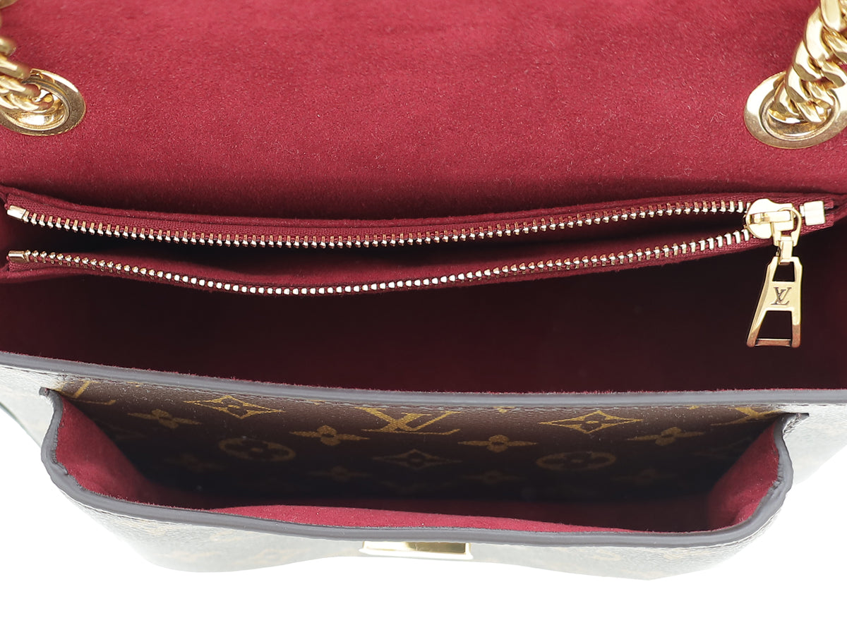 LOUIS VUITTON Monogram Passy Brown M45592 Women's Canvas Shoulder Bag