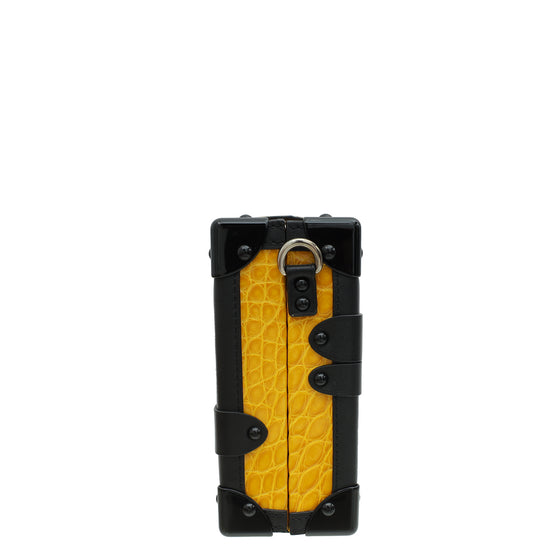 Load image into Gallery viewer, Louis Vuitton Bicolor Alligator Petite Malle Bag
