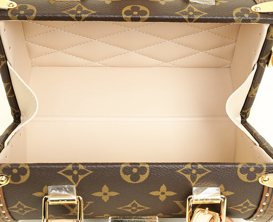 Louis Vuitton Monogram Speedy Trunk 20 Bag