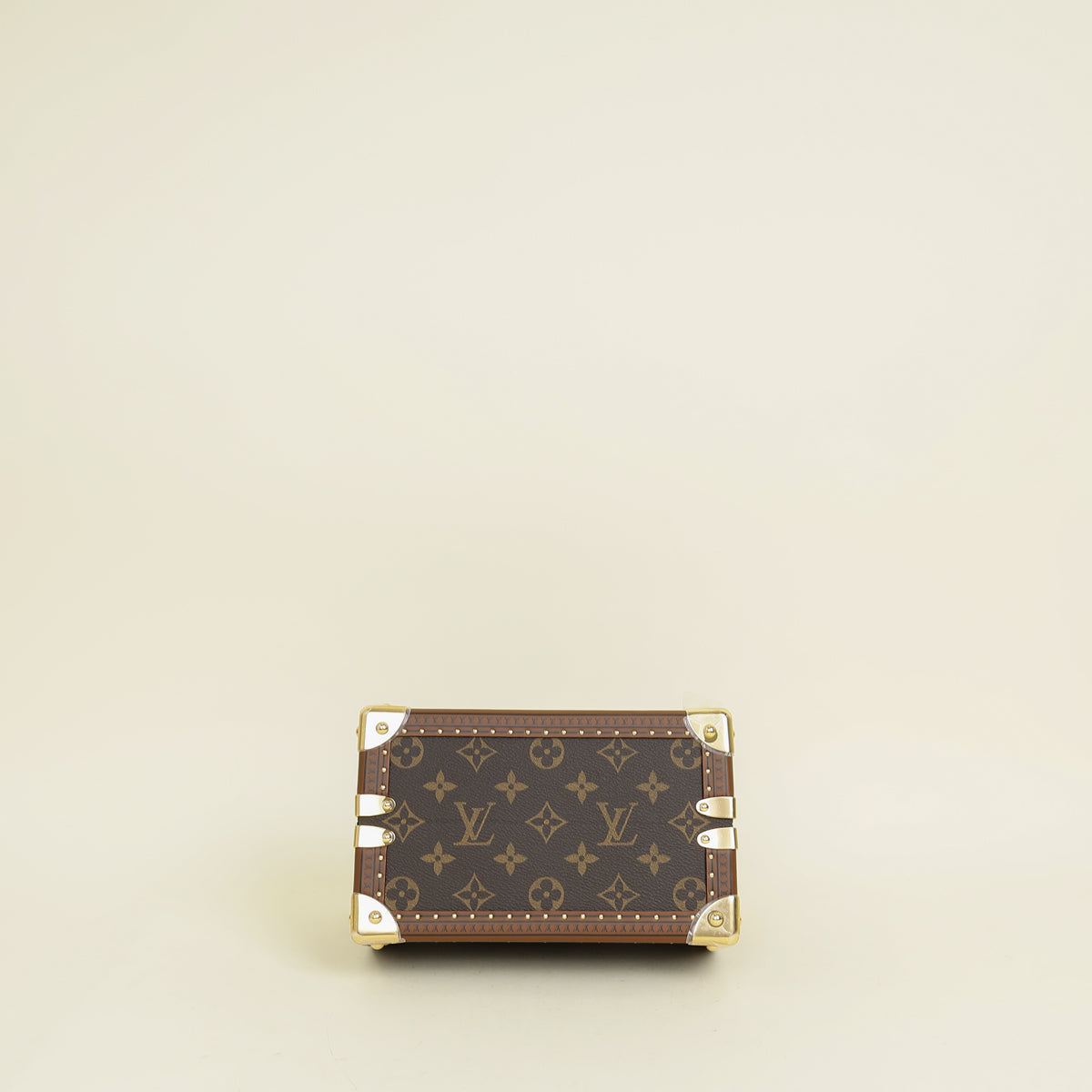 Louis Vuitton Monogram Speedy Trunk 20 Bag