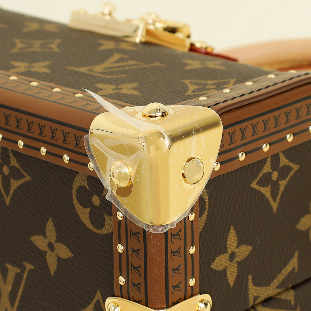 Louis Vuitton Monogram Speedy Trunk 20 Bag