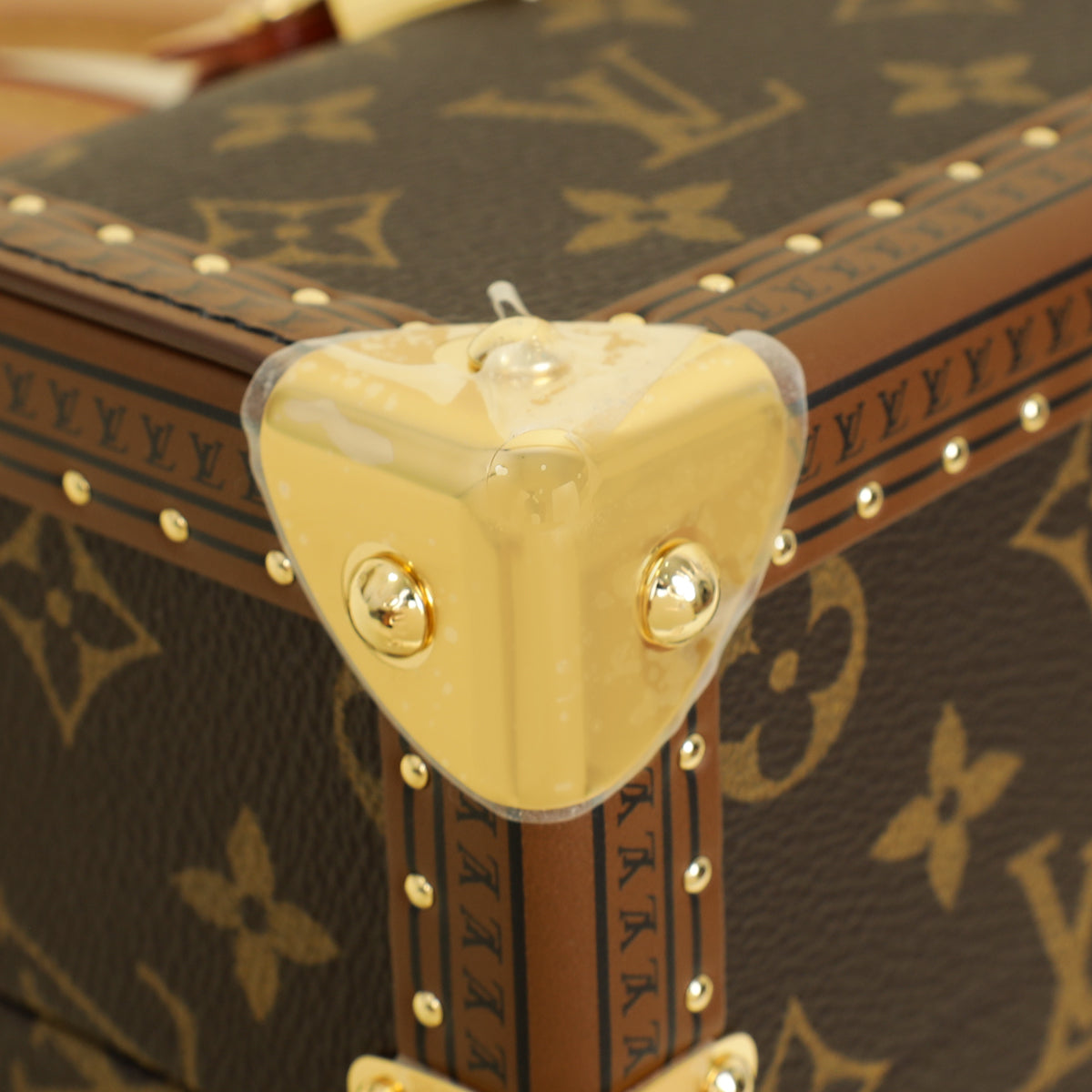 Louis Vuitton Monogram Speedy Trunk 20 Bag