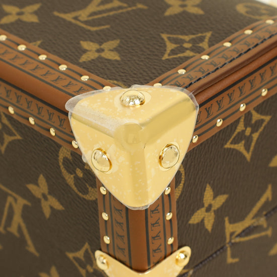 Louis Vuitton Monogram Speedy Trunk 20 Bag