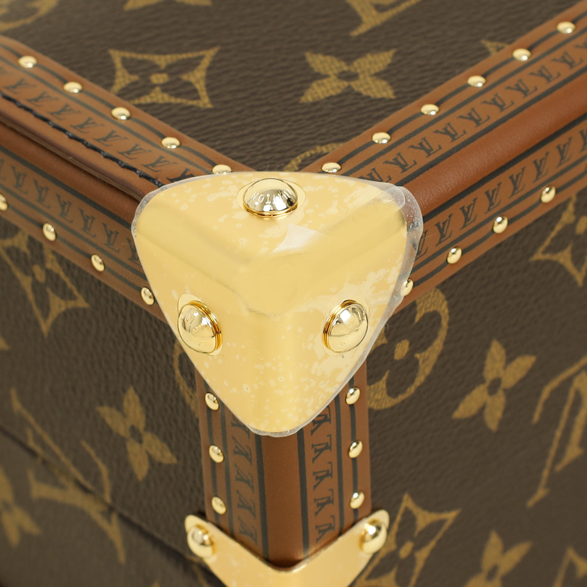 Louis Vuitton Monogram Speedy Trunk 20 Bag