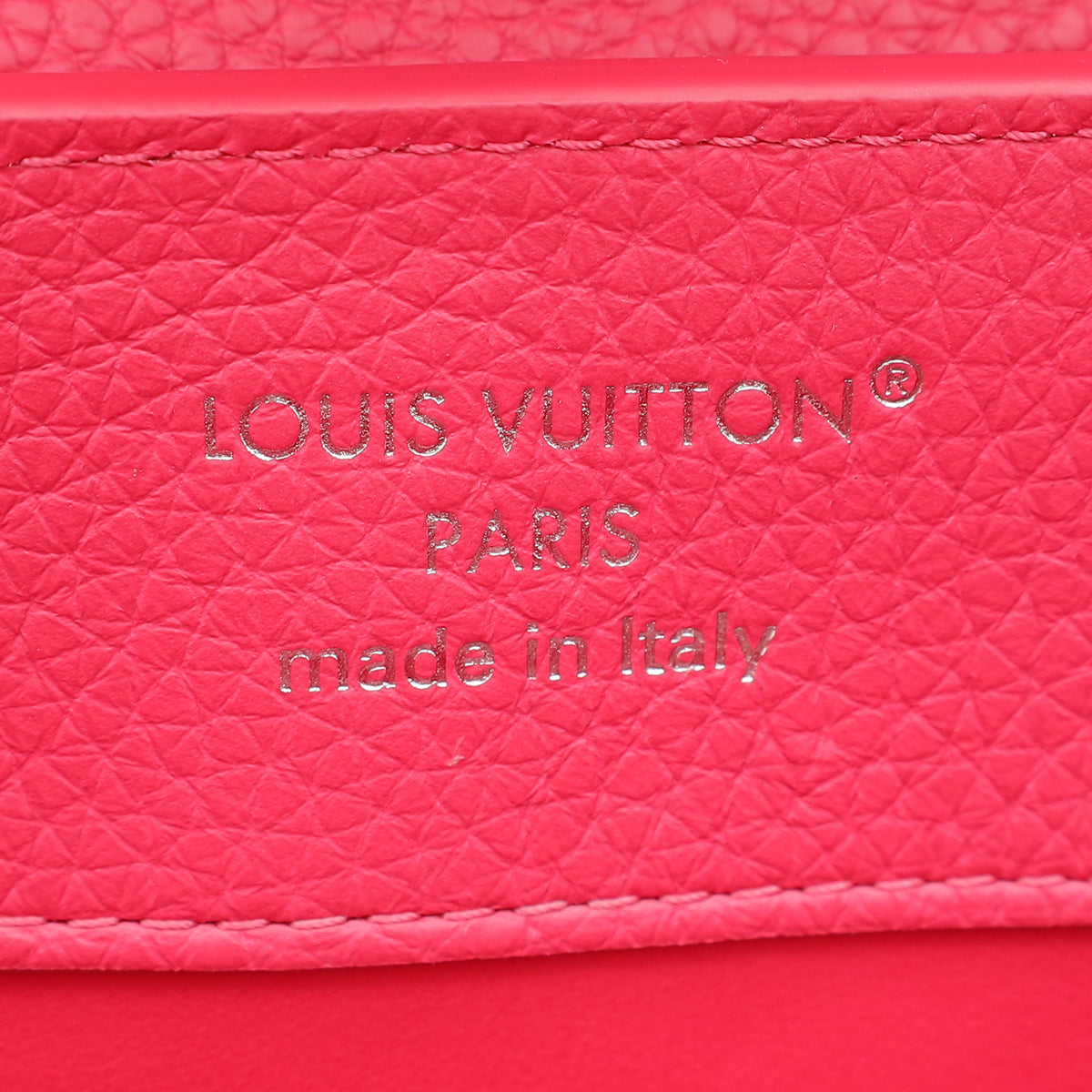 Louis Vuitton Bicolor Capucines BB Taurillon Ostrich Bag