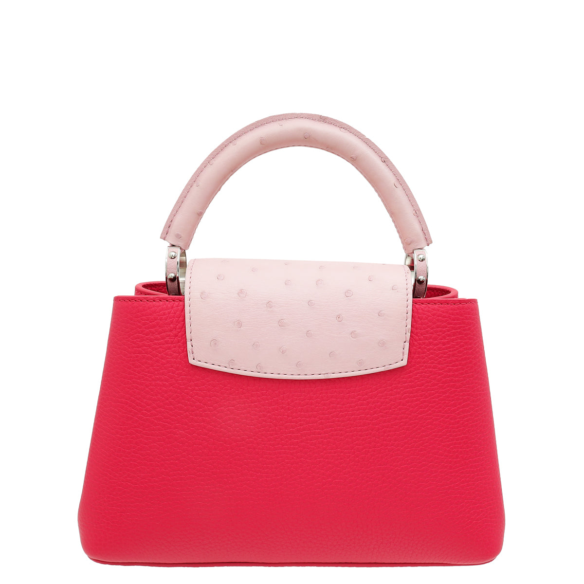 Louis Vuitton Bicolor Capucines BB Taurillon Ostrich Bag-Louis Vuitton-THE CLOSET