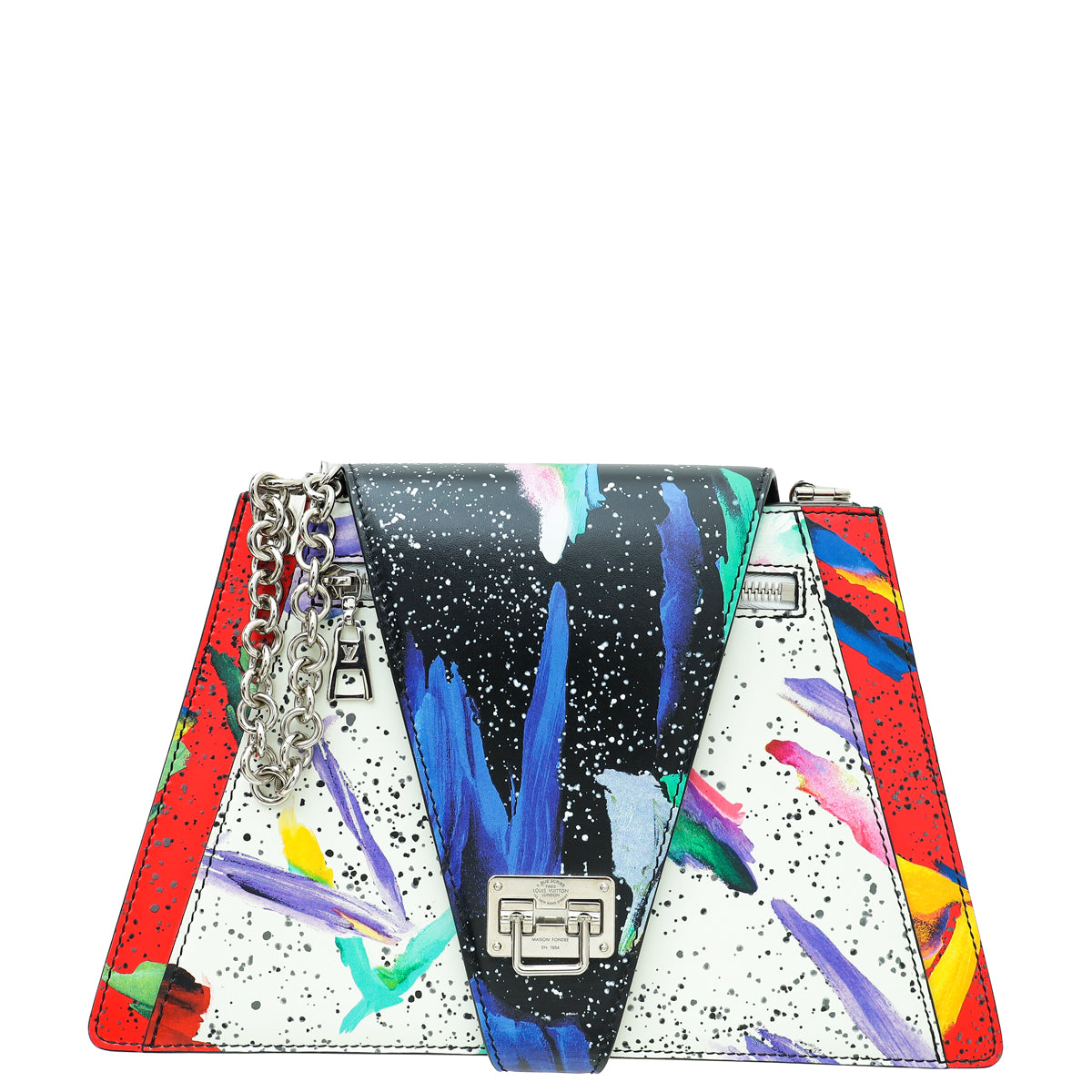 Louis Vuitton Multicolor Splash Print Trapeze Bag THE CLOSET