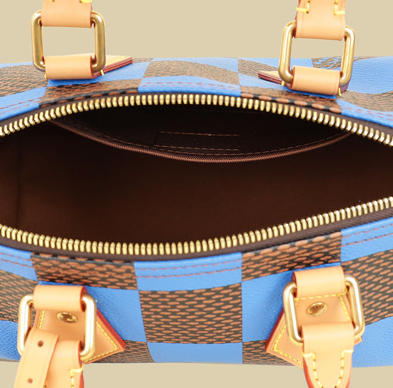 Louis Vuitton Bicolor Damier Pop Speedy Bandouliere 25 Bag-Louis Vuitton-THE CLOSET