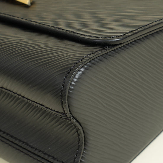 Louis Vuitton Black Twist MM Bag
