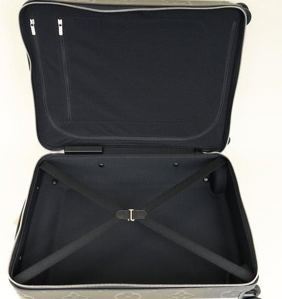 Louis Vuitton Black Monogram Empreinte Horizon 55 Carry-On Suitcase