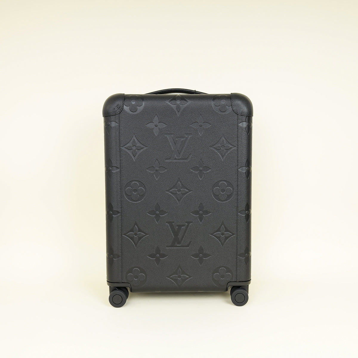 Louis Vuitton Black Monogram Empreinte Horizon 55 Carry-On Suitcase