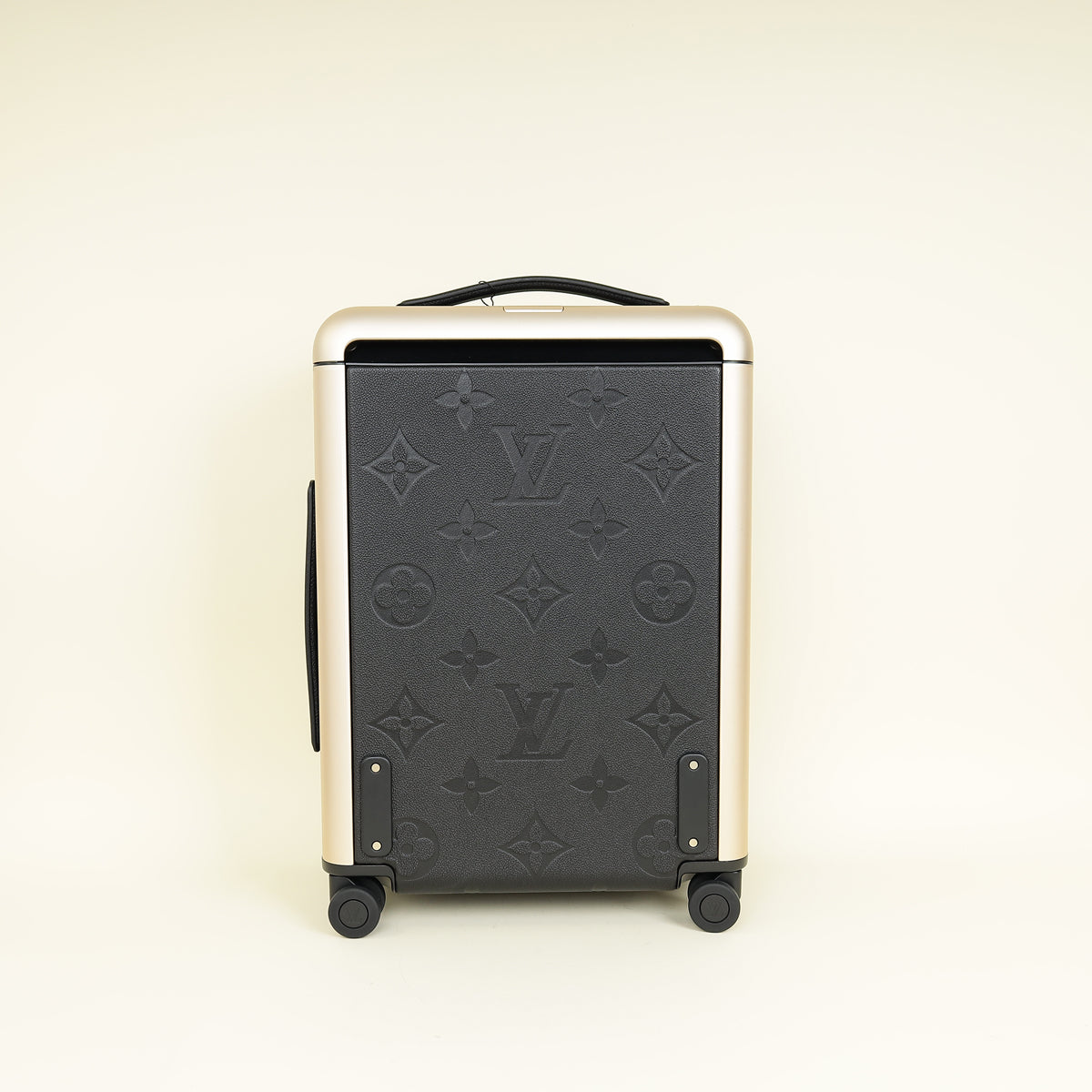Louis Vuitton Black Monogram Empreinte Horizon 55 Carry-On Suitcase