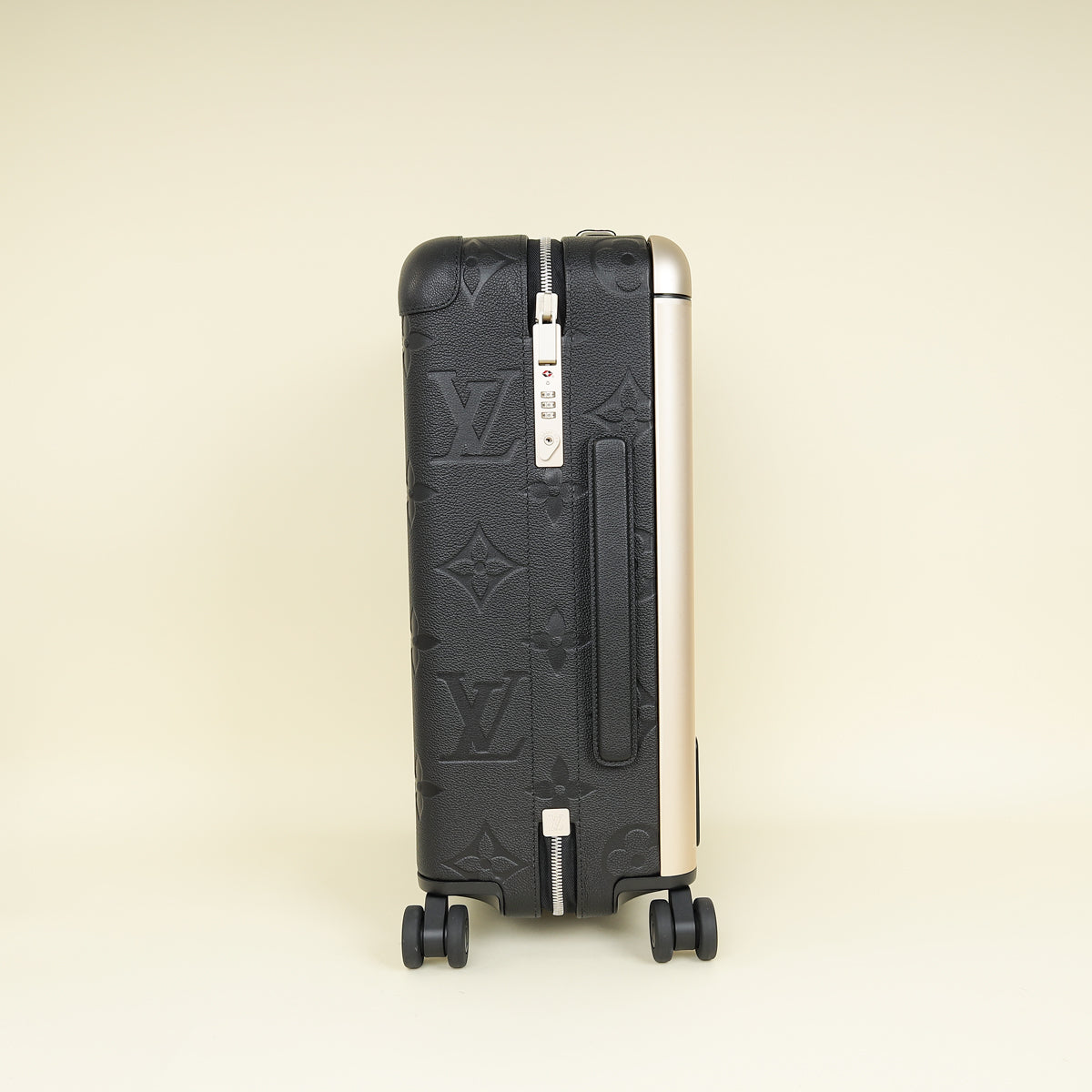 Louis Vuitton Black Monogram Empreinte Horizon 55 Carry-On Suitcase