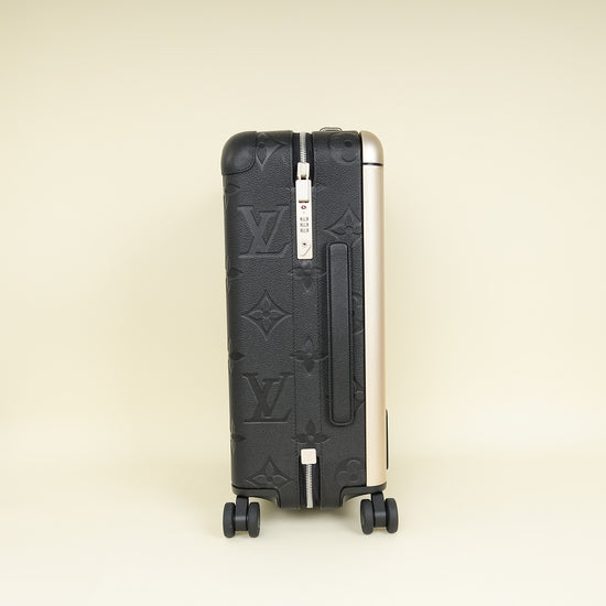 Louis Vuitton Black Monogram Empreinte Horizon 55 Carry-On Suitcase