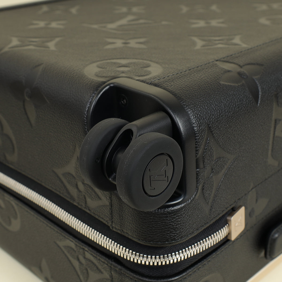 Louis Vuitton Black Monogram Empreinte Horizon 55 Carry-On Suitcase