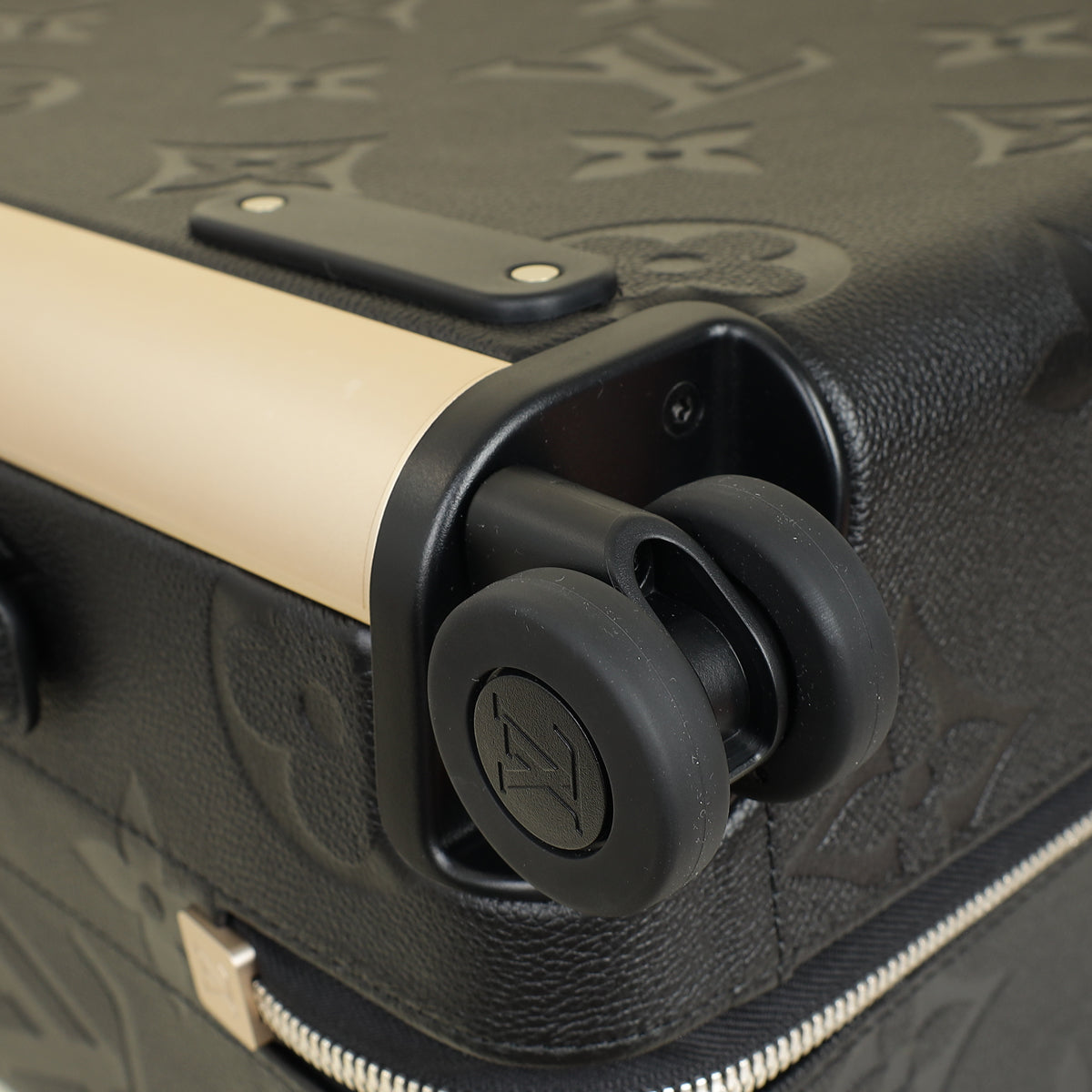 Louis Vuitton Black Monogram Empreinte Horizon 55 Carry-On Suitcase