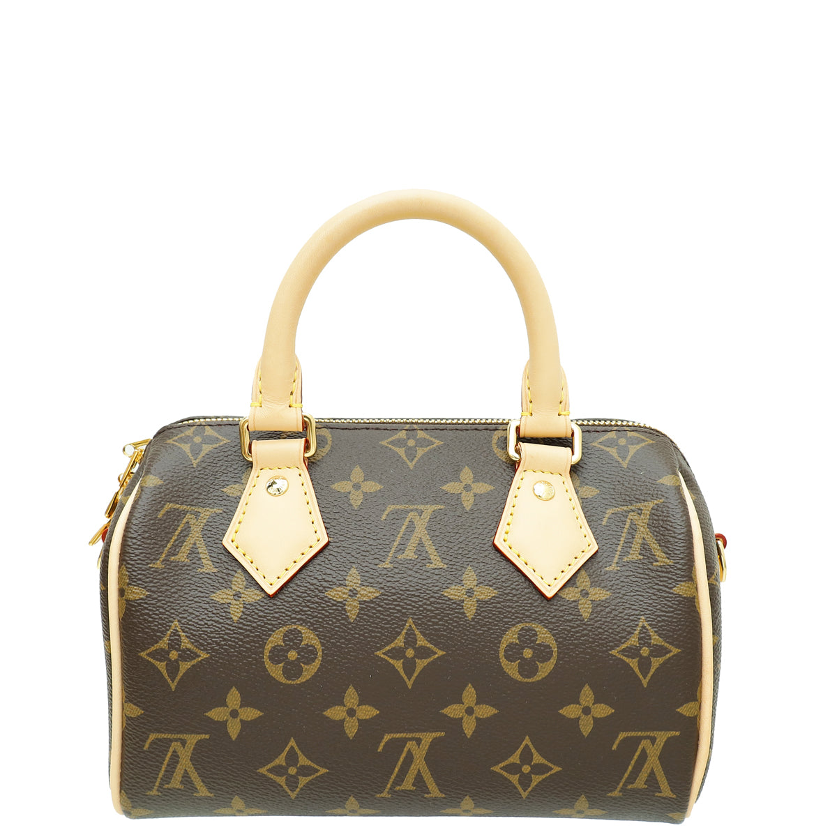 Louis Vuitton Monogram Beige Speedy 20 Bag-Louis Vuitton-THE CLOSET