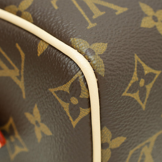 Louis Vuitton Monogram Beige Speedy 20 Bag