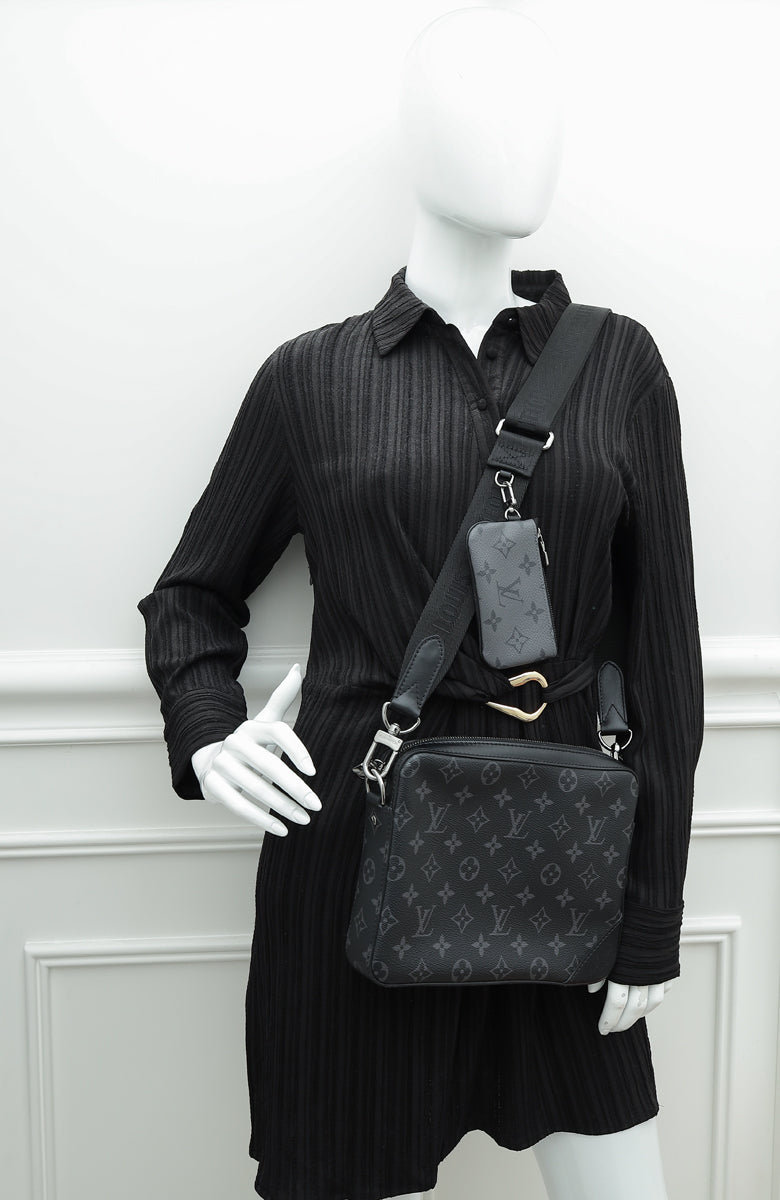 Louis Vuitton Monogram Eclipse Reverse Trio Messenger Bag – The Closet