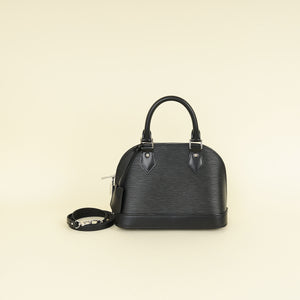 Louis Vuitton Black Alma BB Bag