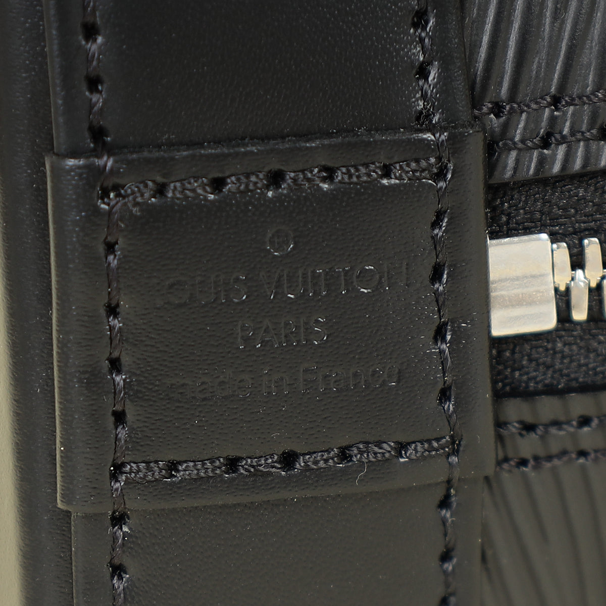 Louis Vuitton Black Alma BB Bag