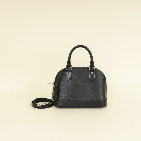 Louis Vuitton Black Alma BB Bag