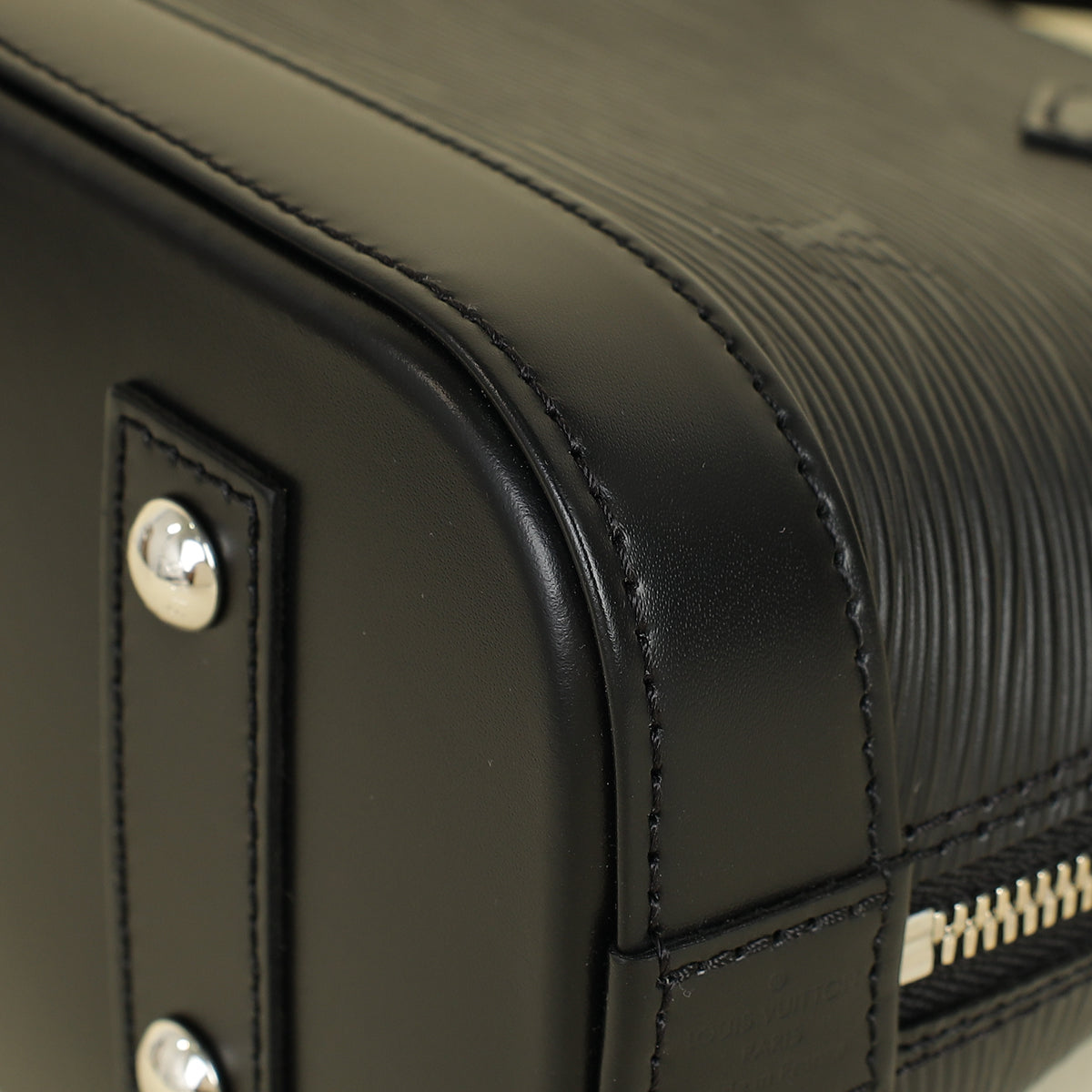 Louis Vuitton Black Alma BB Bag