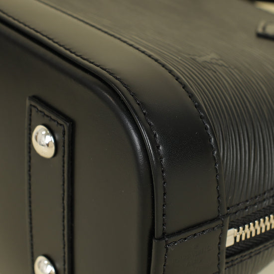 Louis Vuitton Black Alma BB Bag