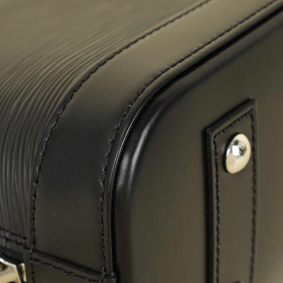 Louis Vuitton Black Alma BB Bag