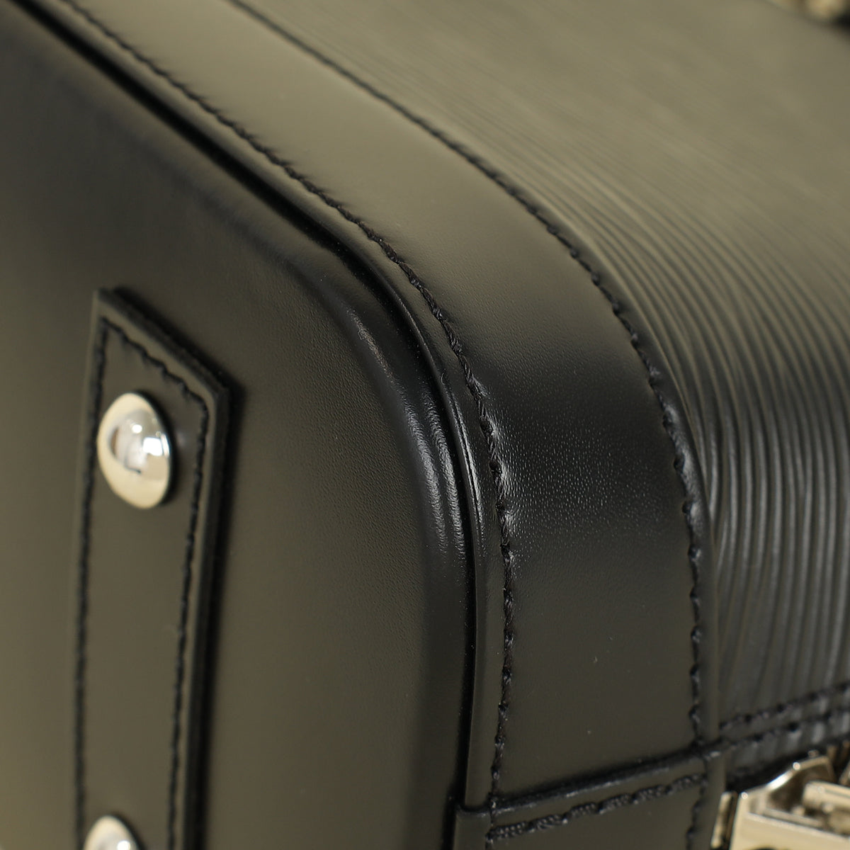 Louis Vuitton Black Alma BB Bag