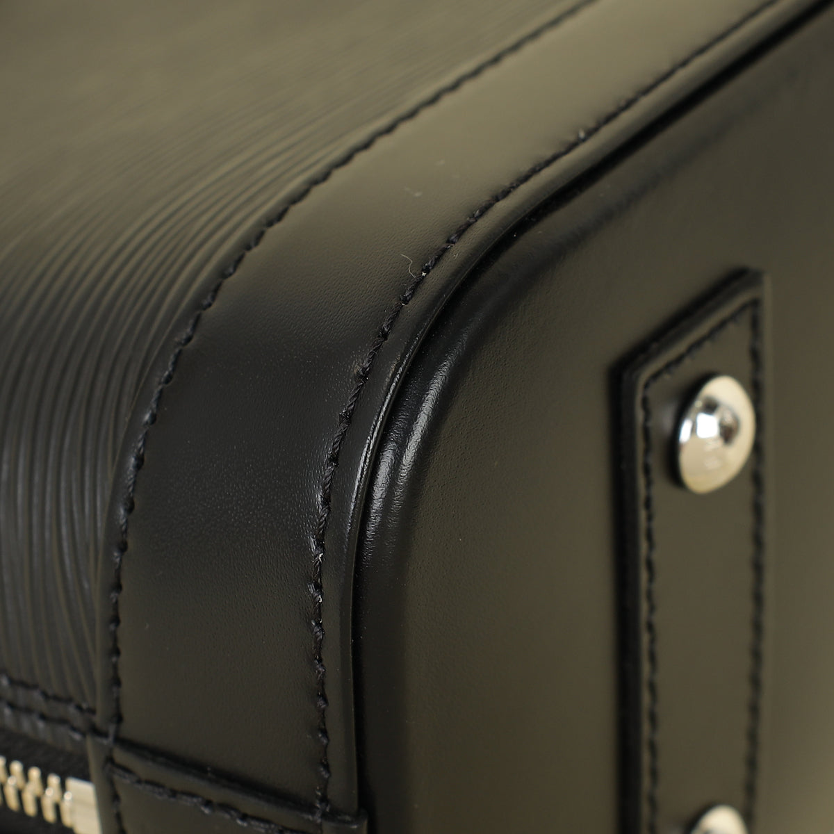 Louis Vuitton Black Alma BB Bag