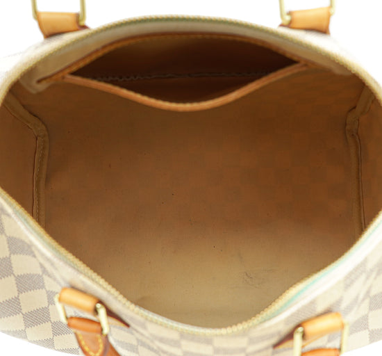 Louis Vuitton Azur Speedy 30 Bag