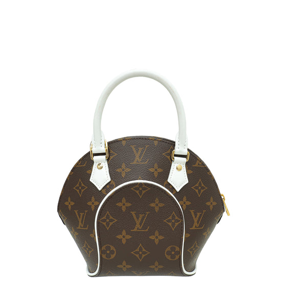 Louis Vuitton Monogram White LV Match Ellipse BB Bag