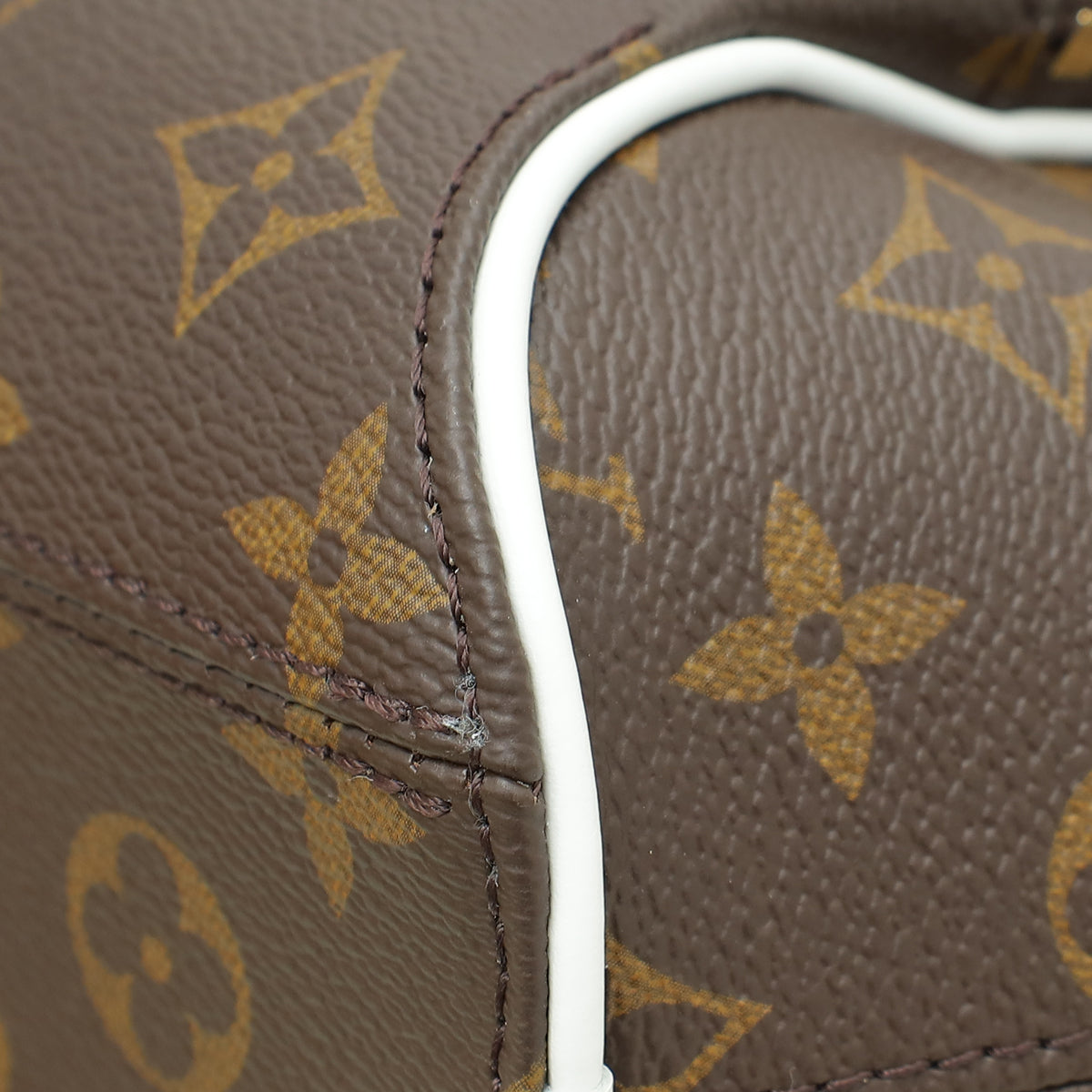 Louis Vuitton Monogram White LV Match Ellipse BB Bag