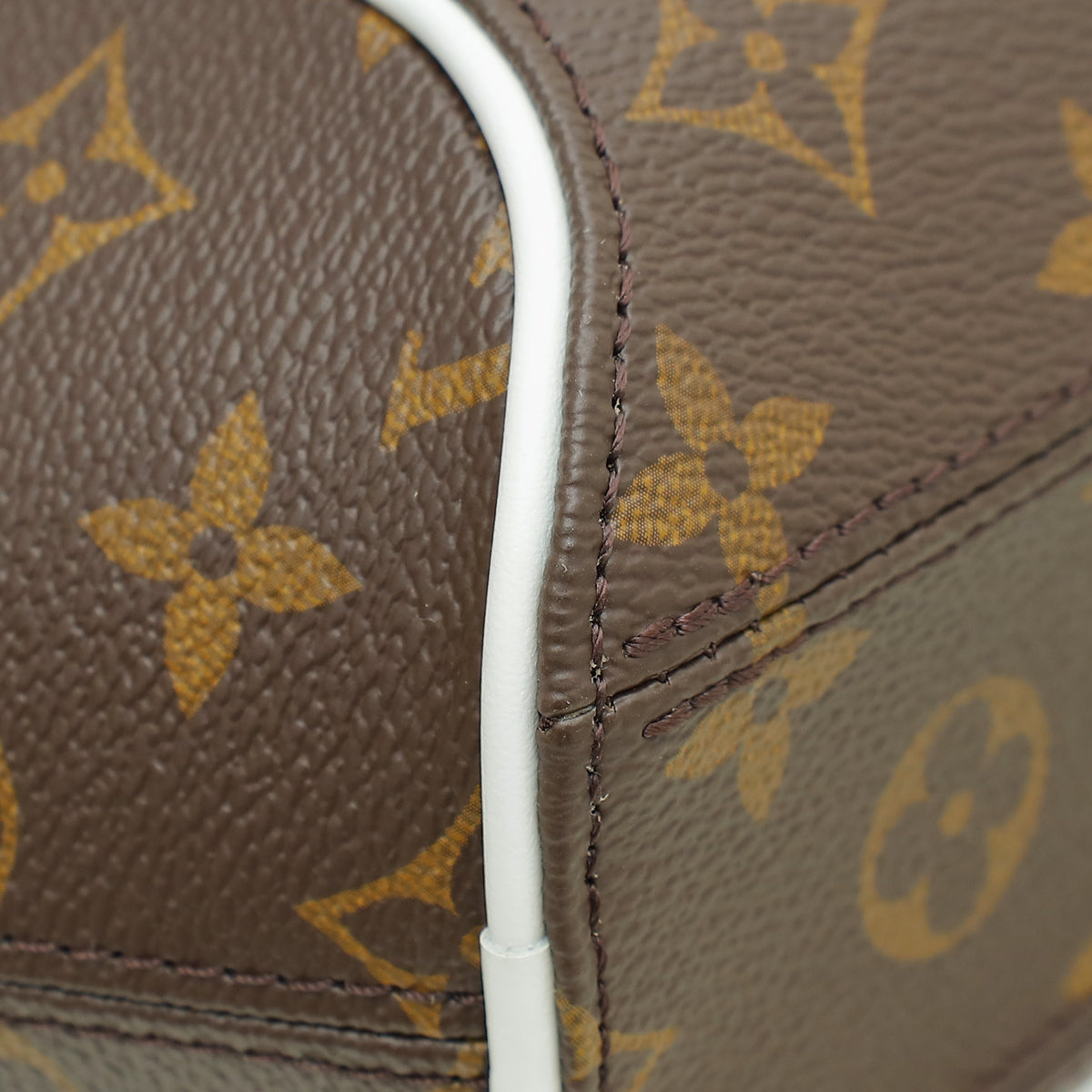 Louis Vuitton Monogram White LV Match Ellipse BB Bag