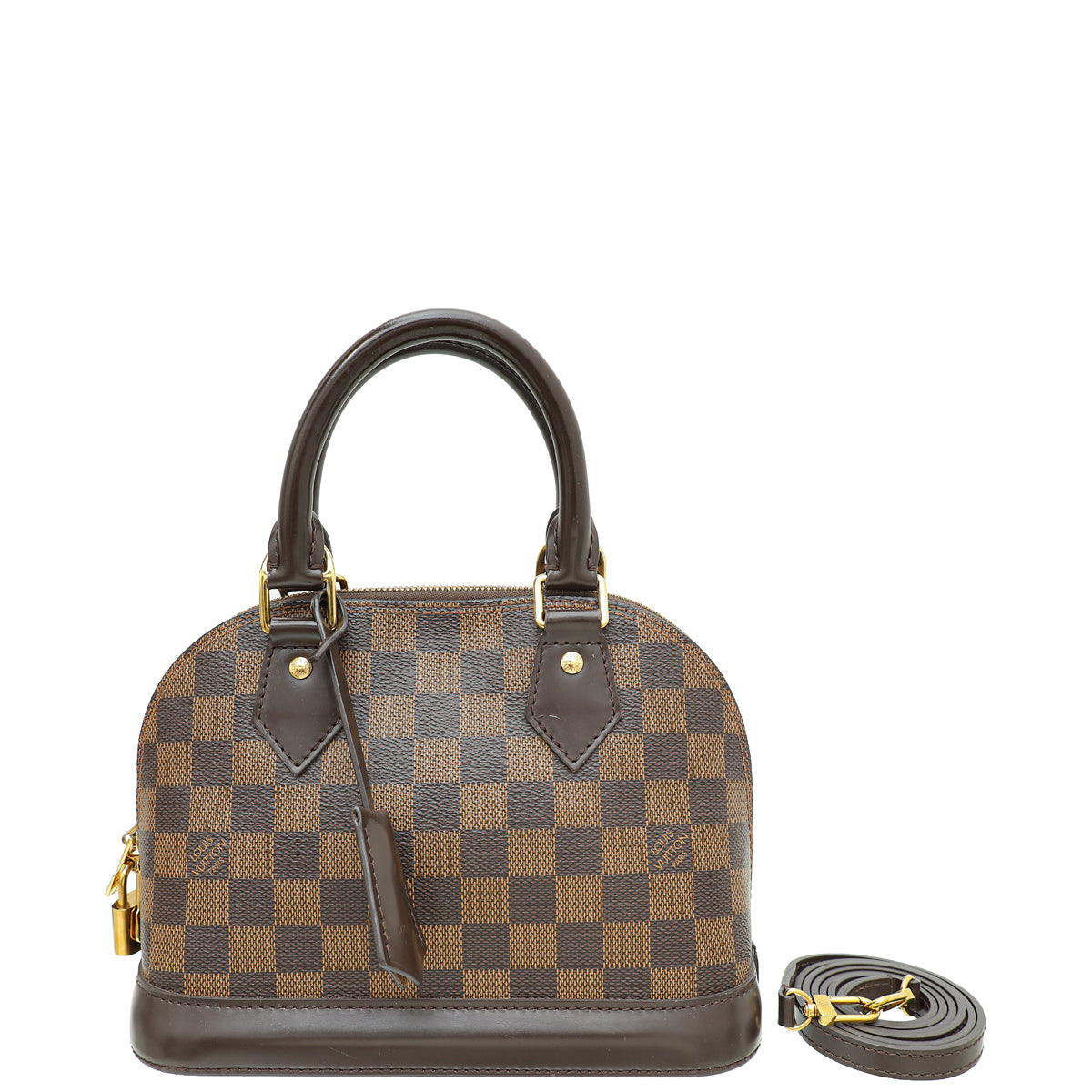 Louis Vuitton Damier Ebene Alma BB Bag-Louis Vuitton-THE CLOSET