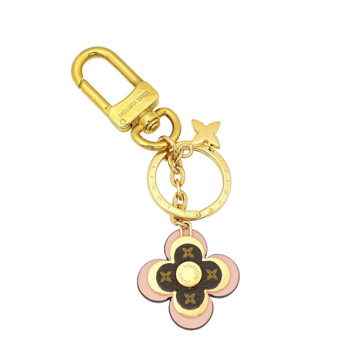 Louis Vuitton Monogram Pink Blooming Flowers BB Bag Charm and Key Holder-Louis Vuitton-THE CLOSET