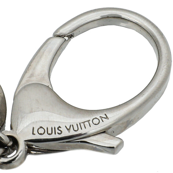 Louis Vuitton White Fleur d'Epi Key Holder and Bag Charm - Yoogi's Closet