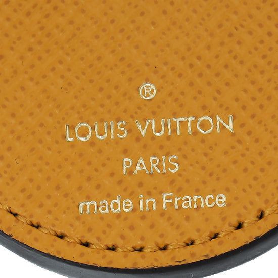 Louis VUITTON JUNGLE GIANT Monogram BAG CHARM Key Holder Ivorie & Havana,  NEW