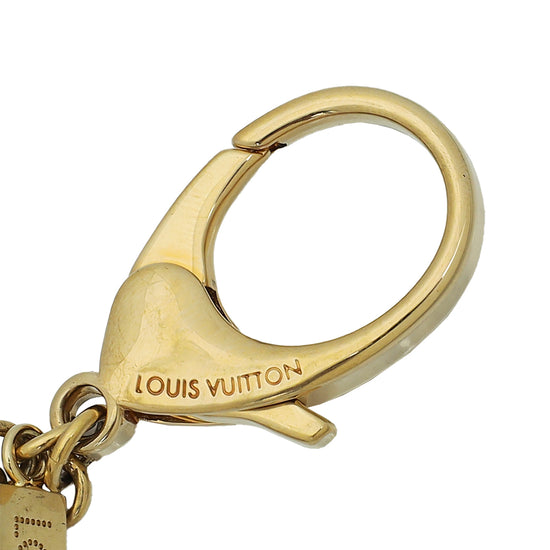 Louis Vuitton Tapage Three Tone Metal Bag Charm Louis Vuitton