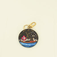 Louis Vuitton Bicolor Monogram 2019 Christmas Animation Venice Bag Charm Key Ring