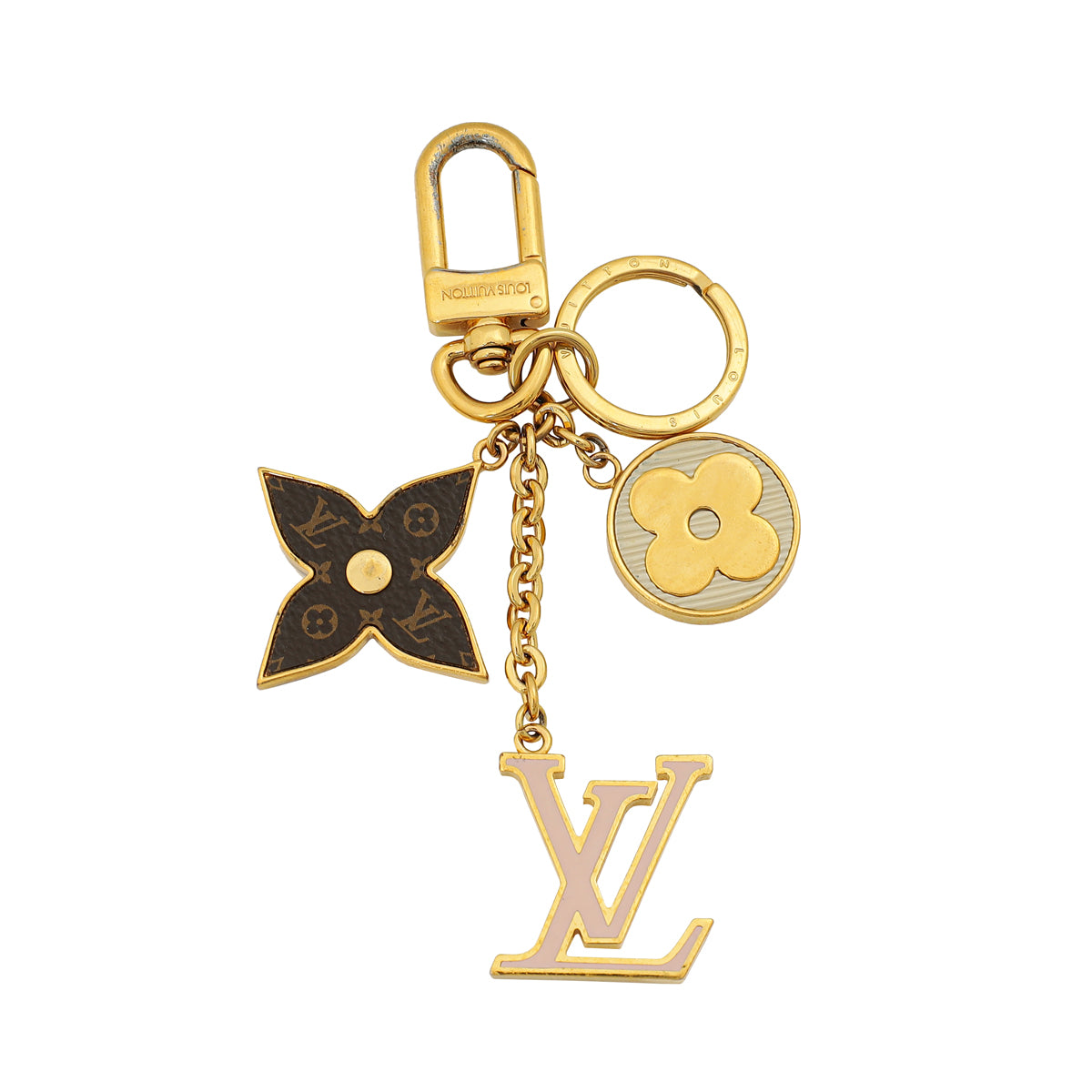 Louis Vuitton Monogram Epi Spring Street Bag Charm Key Holder-Louis Vuitton-THE CLOSET