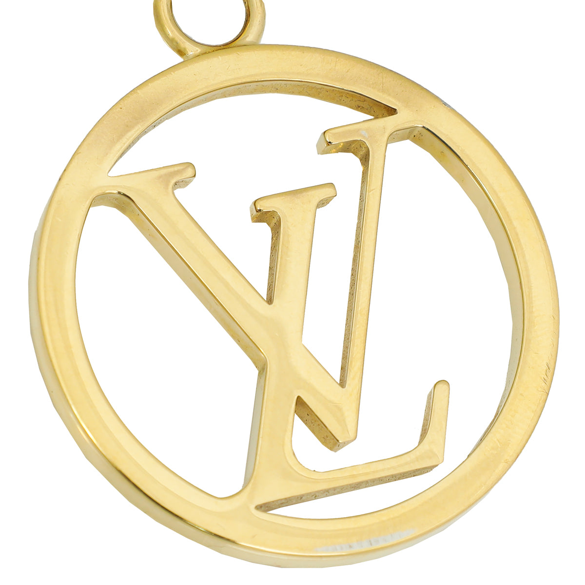 Louis Vuitton Gold Circle Bag Charm & Key Holder-Louis Vuitton-THE CLOSET
