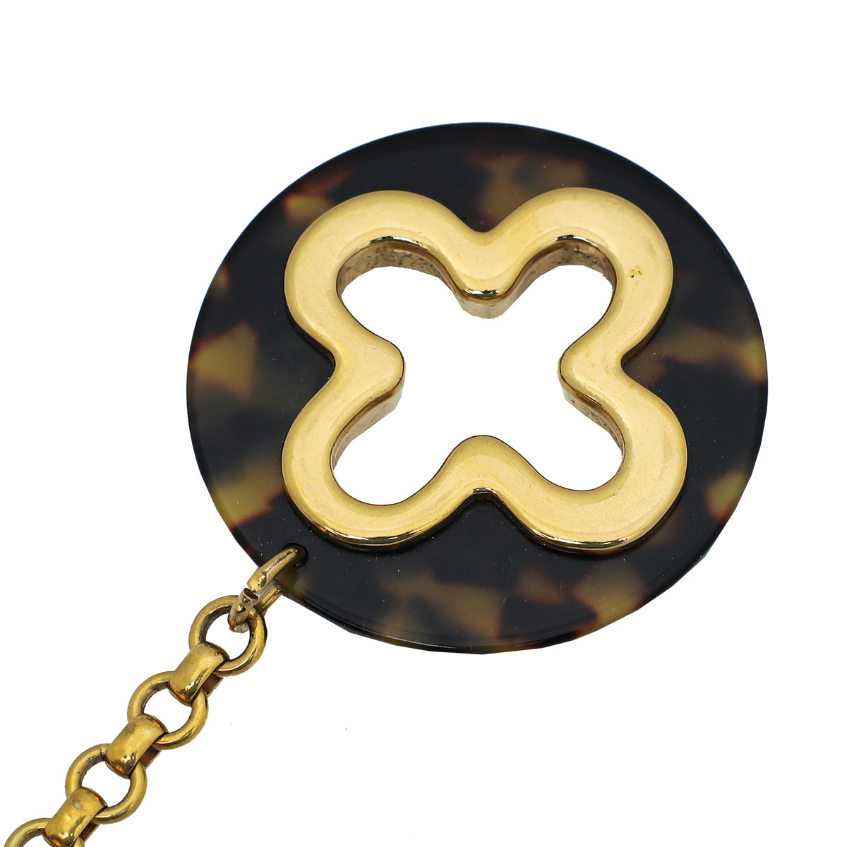 Louis Vuitton Tortoise Brown Insolence Bag Charm-Louis Vuitton-THE CLOSET